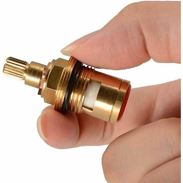 Keramisk Skivehode, Par Universal Erstatningskeramiske Kassetter For Kran, 1/2\" Kvartalsdreining 20 Hakk X 50mm
