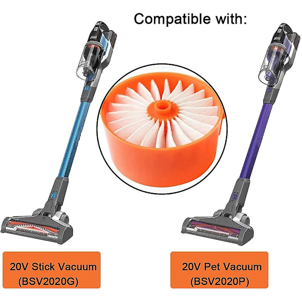 Korvaava suodatin BlackDecker BSV2020G BSV2020P Powerseries Extreme johdottomaan imurille Ac