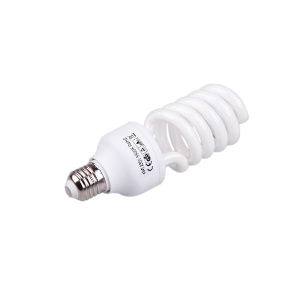 E27 220V 5500K 45W Fotostudio Glödlampa Video Fotografering Dagsljus Lampa