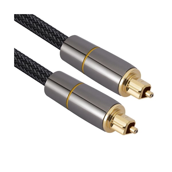 Optisk ljudkabel Digital optisk fiberkabel Toslink 1M SPDIF koaxialkabel för förstärkare spelare
