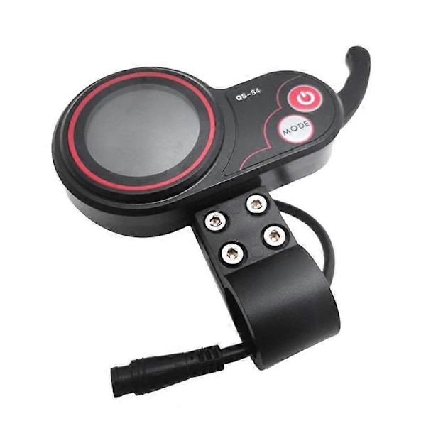 QS-S4 48V-60V Tommelgas LCD Display Måler til Zero 8 9 10 8X 10X El-Scooter 6PIN Display Tilbehør