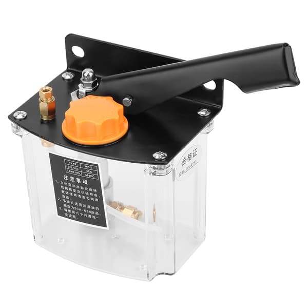 HP-5R Manual Lubrication Pump Right-Hand Operated Grease Pump 650CC for CNC Machine Tools