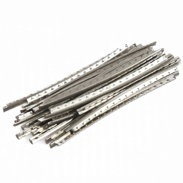 2,2MM Akustisk Elektrisk Gitarr 24 Band Bandtråd Set, Silver