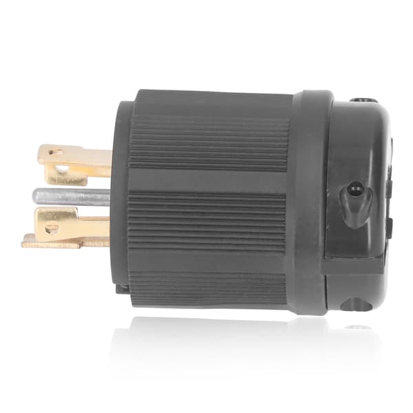 Locking Plug US Standard 5-Hole Adapter NEMA L21-30 30A 120 208V for Appliances