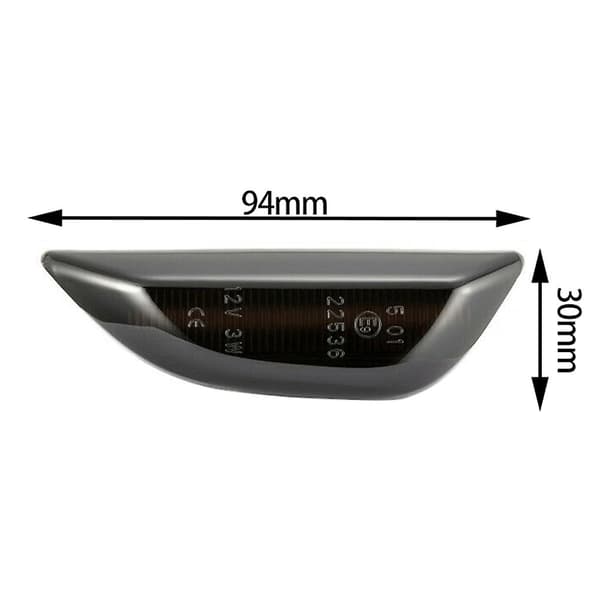 LED Dynamisk Sidemarkør Blinklys Sekvensiell Blinklys for Opel Mokka X