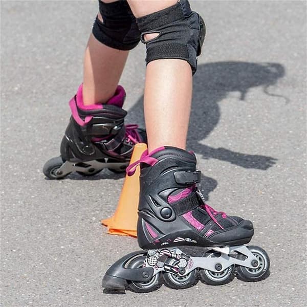 2 Sett Erstatnings Inline Skate Stropper Skøytesko Energi Stropper Skate Stropper Spenner Skruer for Menn Kvinner Barn