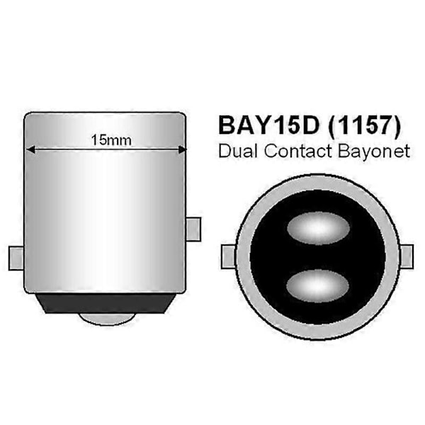 4 st Röda 1157 P21/5w Bay15d Super Starka 33 Smd 5630 5730 Led Auto Bromsljus Dimljus 21/5w Bil