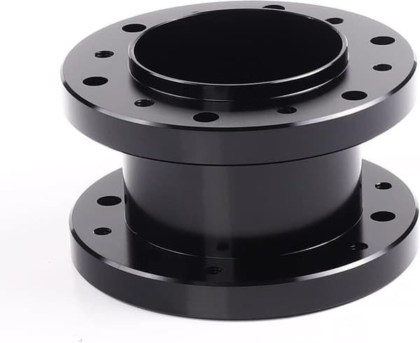 Ratnavsadapter Spacer Sort Boss Hub Kit Spacer Sort Aluminium Universal Bilhjul Spacere