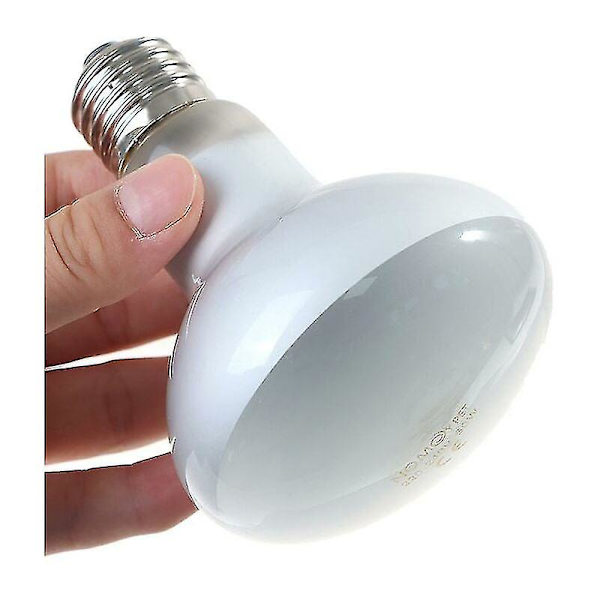 Uva+Uvb Reptil Lampe Pære Skildpadde Lounging Pærer Uv Varmelampe Padder Reptiler Temperaturregulator - 60W