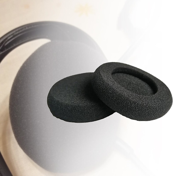 2 Paria 5cm Pehmeitä Kuulokkeiden Vaahtomuovipehmusteita Korvakupit Korvapehmusteiden Vaihto Sennheiser PX100/PX100II/PX200/PX80/PC131/KOSS PP:lle