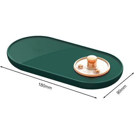 Smart USB Termostatisk Krusvarmer Coaster 55℃ Varmemåtte til Kaffe/Mælk/Te (Pink)
