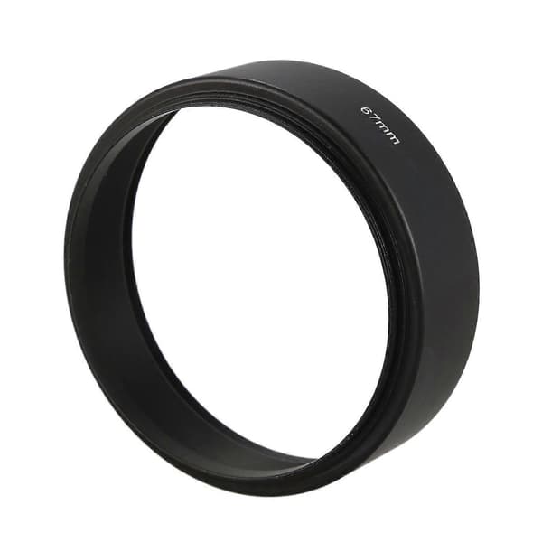 67mm Standard Metal Modlysblænde til