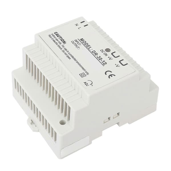 30W Transformator DIN-skena Switch Strömförsörjning för Industriell Säkerhetsövervakning 100‑240V