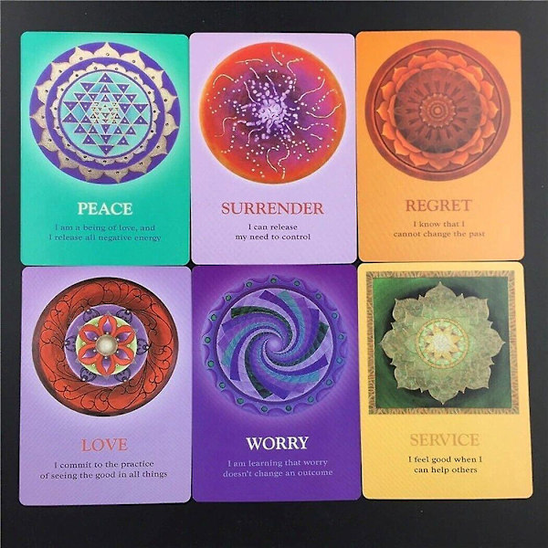 Sjælens Rejse: Et 44-korts Tarot Deck Spådom Oracle Spil