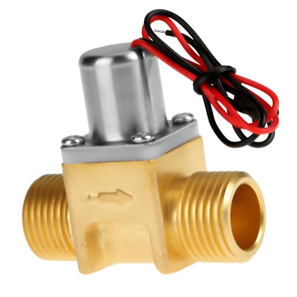 DC 4.5V 1/2\" Vandstrømspuls Elektromagnetisk Ventil Messing Solenoidventil