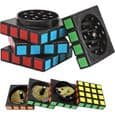 Grinder - Magic - 4 dele - Sort - 58 x 58 mm - Fint pulver