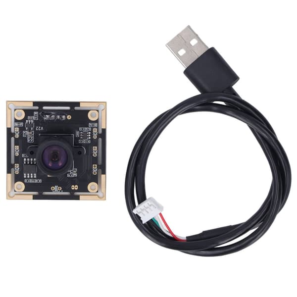 High-resolution 1MP USB2.0 Camera Module with 100° Wide-angle and Distortion-free Panorama