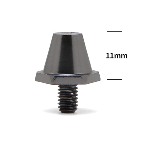 12 stk Fotballstøvel Pigger Erstatning Pigger Aluminium Legering Profesjonell Rugby Pigger Fotballstøvel Knotter For Atletiske Sneakers