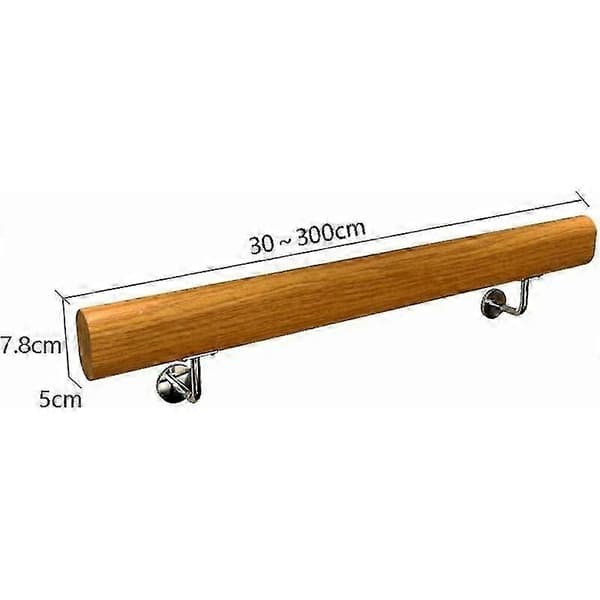 Træ trappegelænder - 30cm2 fastgørelsespunkter