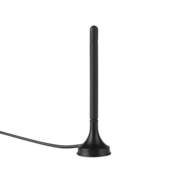 Digital DVB-T bilantenne for innendørs bruk - UHF VHF Dual Band, magnetisk base, 10dB