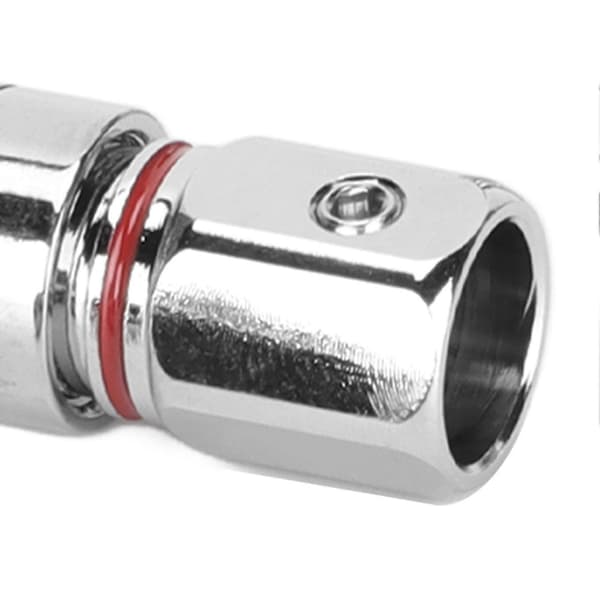 4 stk. RCA-stik messing forkromet lodde RCA-stik rummer op til 10 mm tråddiameter