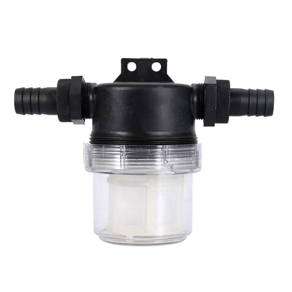 Transparent Inline Netfilter Vandpumpe Filter Vanding Høj Flow