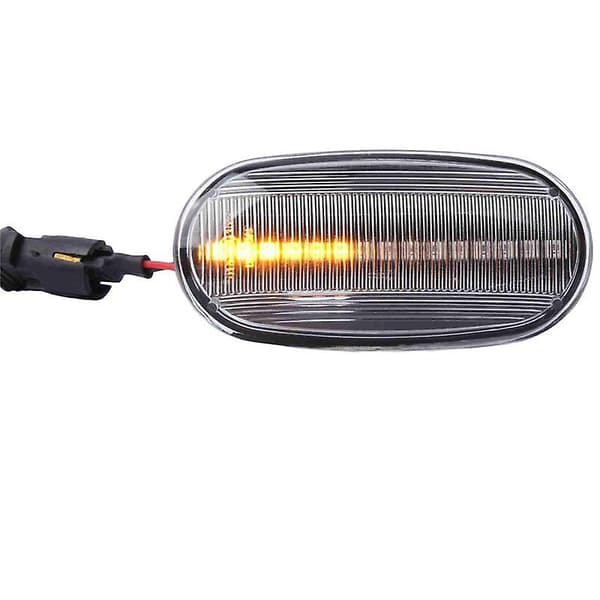 Dynamiske Sidemarkør Blinklys for 1998-2005 - Transparent