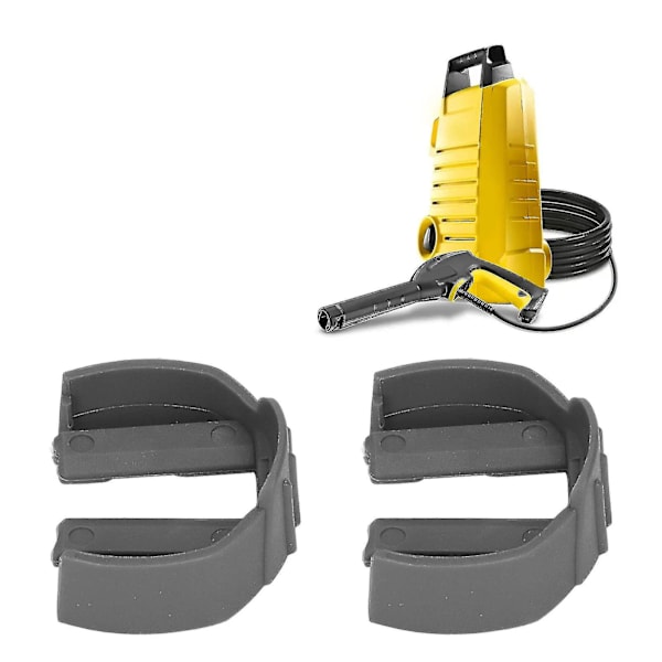 2 stk C-klips Hurtigkoblinger, Trykkvask Triggerutskifting C-klips For Karcher K2 K3 K7 Bil Trykkvask Trigger (grå)