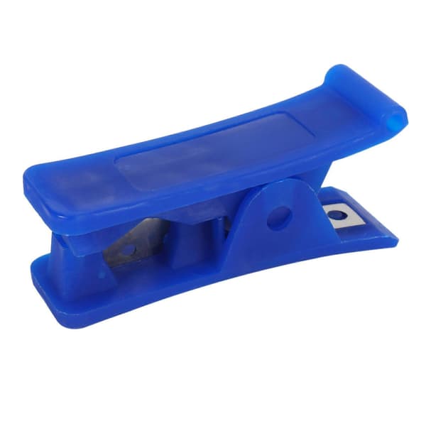 Kutt opptil 12 mm 3/4 tomme nyeste rørkutter nylon PVC PU gummi silikon plastrør slangekutter