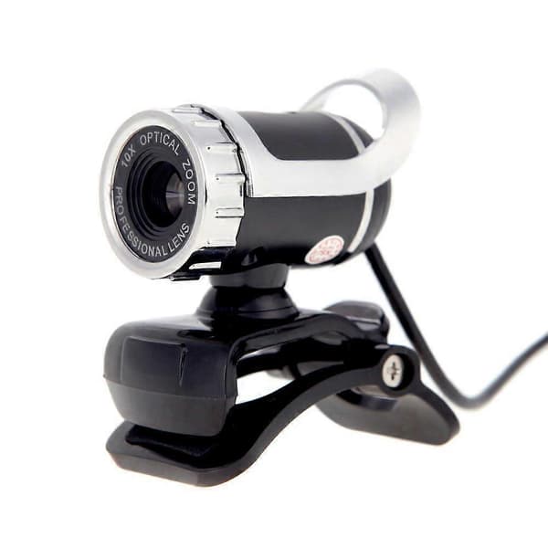 USB 2.0 12 Megapixel HD Kamera Web Cam 360 Grader med MIC Clip-on til Desktop Skype Computer PC La