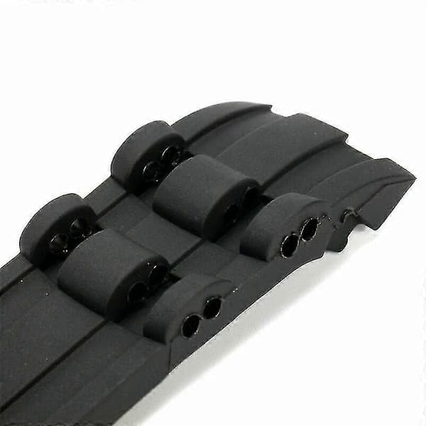 26mm Sort Gummirem til Invicta Pro Diver Collection Chronograph