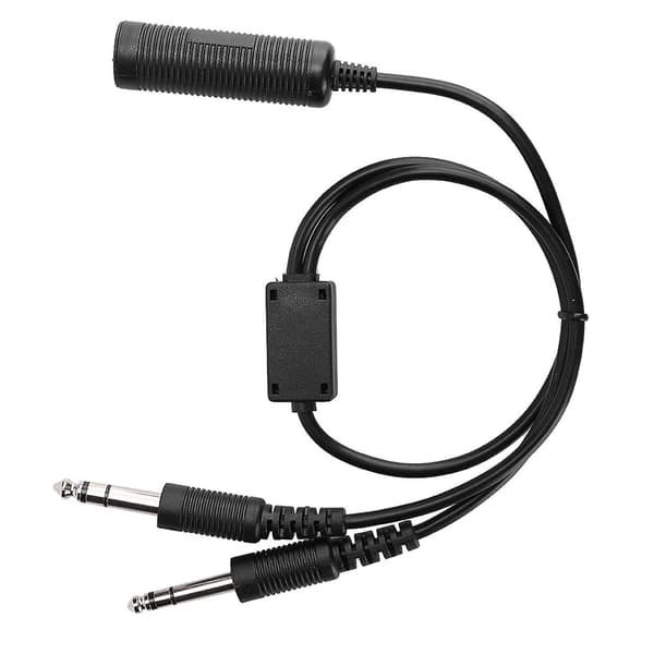 Helikopter Headset Adapterkabel til Generel Luftfart U 174