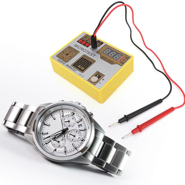 QD-20 Watch Battery Pulse Tester Quartz Movement Tester Demagnetizer Watch Repair Tool