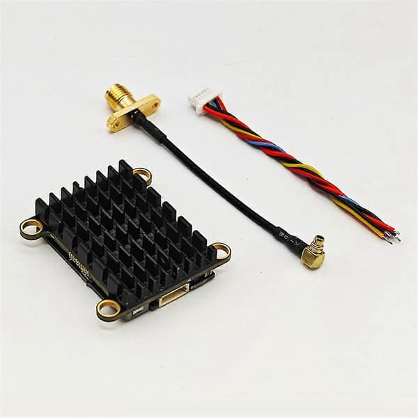 5.8G VTX 2W 64CH FPV Videosender PAL NTSC Support TBS OSD Parameterjustering til FPV RC Lon