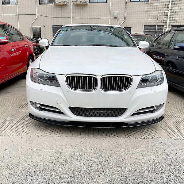3st Bil Främre Stötfångare Splitter Läpp Diffusor Spoiler Skydd För 3-serie E90 E91 320i 330i 2009-2012 Svart