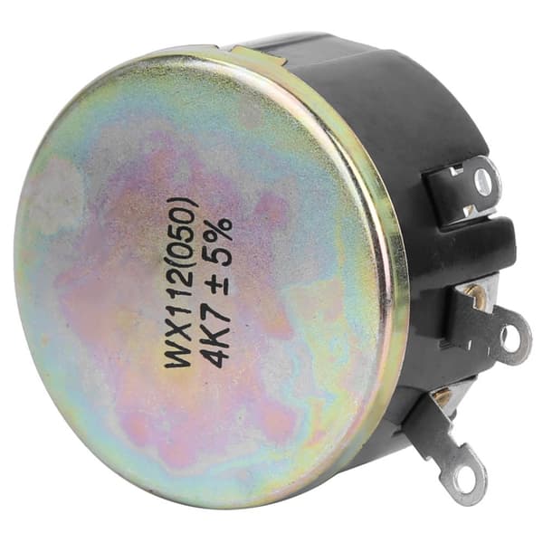 5W Single Turn Wirewound Potentiometer Spiral WX112(050) 4.7k