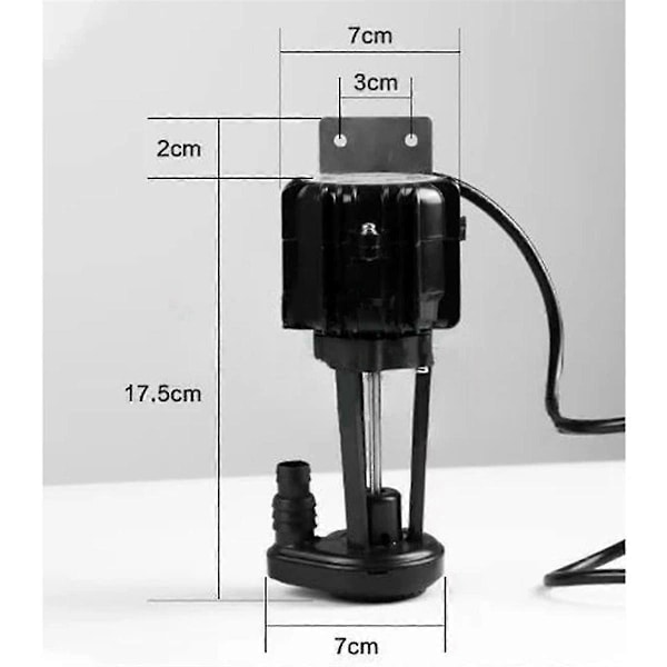 2w Ismaskin Universell Vattenpump för Jiujing Yanghang Yingnian Ruiqi Donper