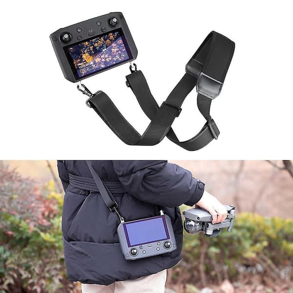 Blå Fjernkontroll Dobbel Krok Halsstropp For Dji Mavic 2 Pro