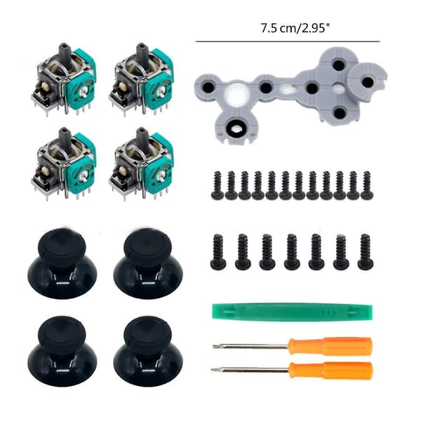 Spilltilbehør 3D Analog Joystick Sensor Modulhette Reparasjonsdel For Xbox-One Kontrollerutskiftningstilbehør