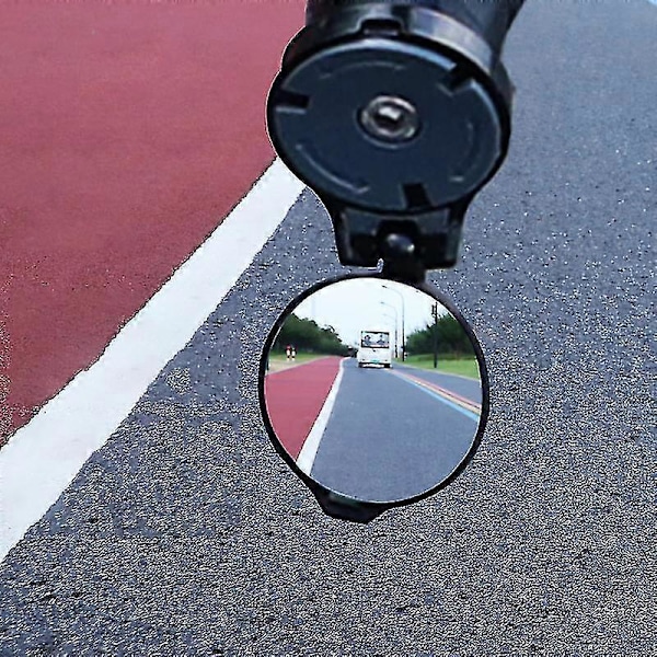 2 stk. Cykel Bagspejl Mini Sammenklappelig Styrmontering Sikker Bagspejl Til Cykel