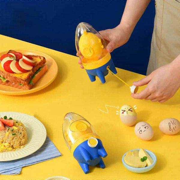 Madkvalitetsmateriale Blomme & Æggehvide Blandings Manuel Gadgets Praktiske Æggemaskiner Varme