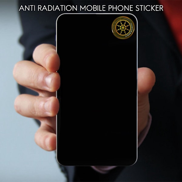 10 stk. EMF Beskyttelsesklistermærker Anti-Stråling Mobiltelefon Klistermærke Til Telefoner iPad Laptop og Alle Elektroniske Enheder