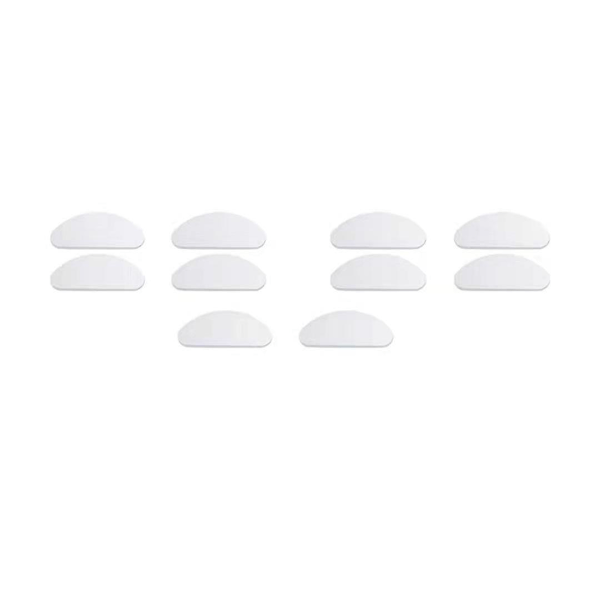 Nässkydd för glasögon silikon transparent 5 par (19 mm)