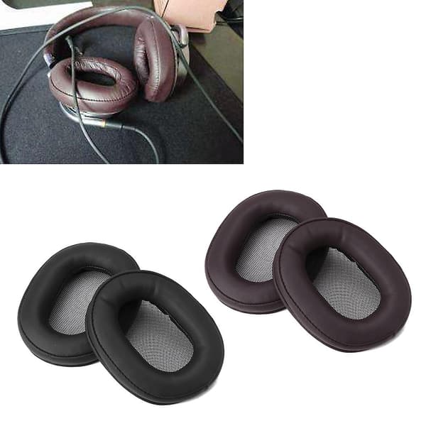 Erstatningsøreputer for Sony MDR-1RNC MDR-1R MK2 Hodetelefon Runde Kopper Øremuffer