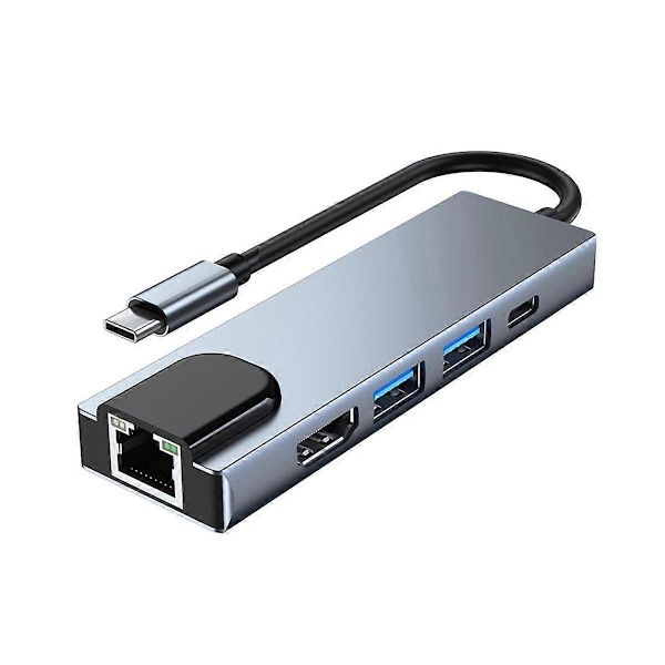 Type C til RJ45 USB 3.0 USB C HUB Type C Splitter til -Kompatibel 4K Docking Station Laptop Adapter m