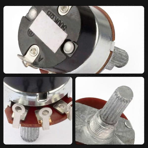 Svarv Hastighetskontroll Potentiometer WH24-2 4K7 med På/Av-brytare för Maskineri & Utrustning Reservdelar