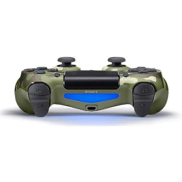 4 Trådløs Controller til PlayStation 4 - Grøn Camouflage (Fornyet)