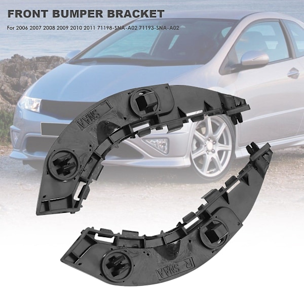 Bumperfäste fram för Honda Civic 2006 2007 2008 2009 2010 2011 71198-SNA-A02 71193-SNA-A02