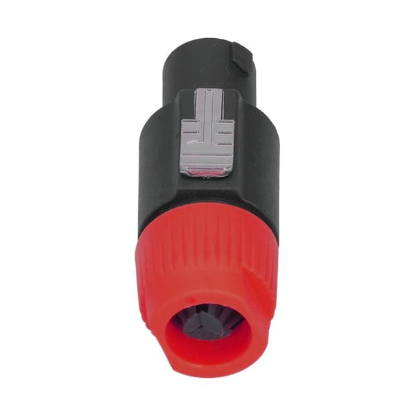 4-pack Twist Lock högtalarkabelkontakt, CNL4FC (röd)