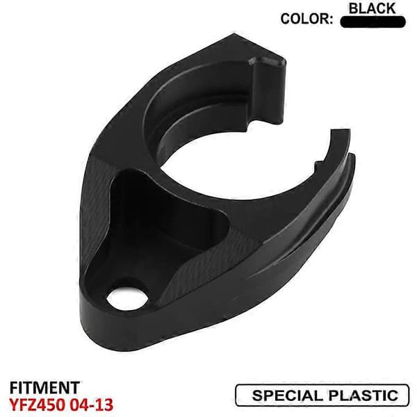 Motorcykel Sort Plast Svingarm Kæde Guide Buffer Slider Tætningsbeskyttelse til YFZ450 YFZ 450 2004-2013